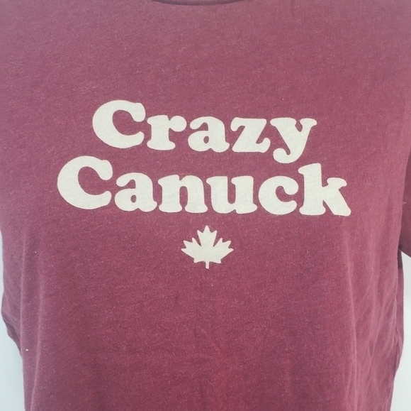 ROOTS Red "Crazy Canuck" T-Shirt - Picture 3 of 7